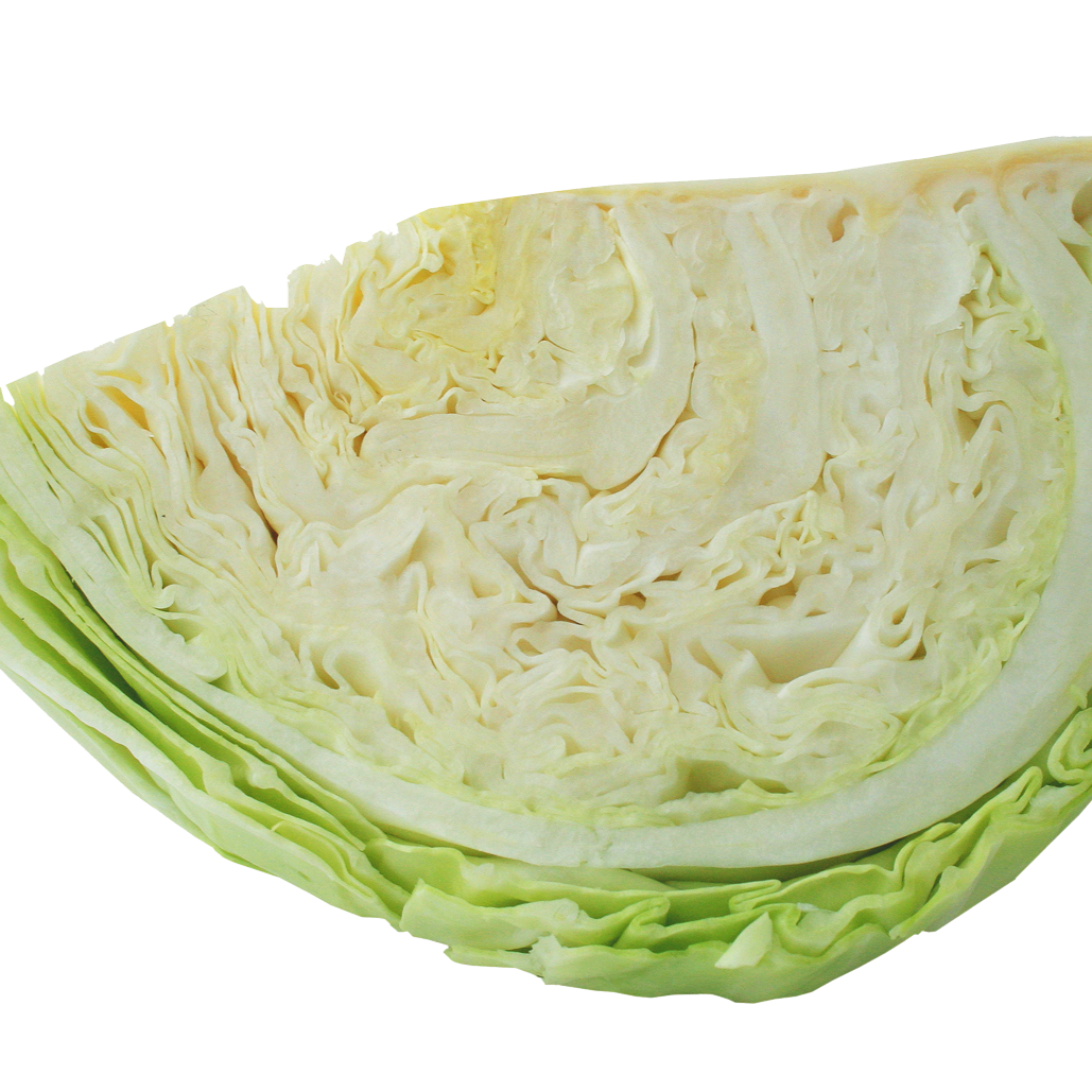 Cabbage Quarter cut