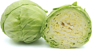 Cabbage Half cut